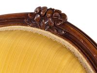 A Set of Four Louis XV Style Walnut Fauteuils