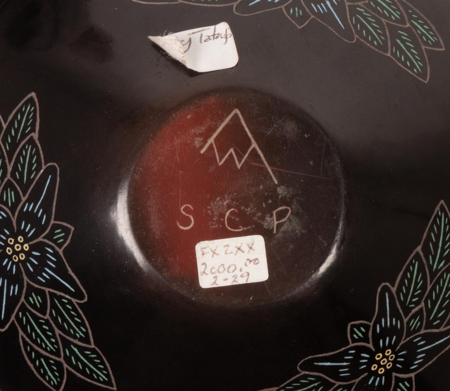 Polychrome Sgraffito Seed Jars