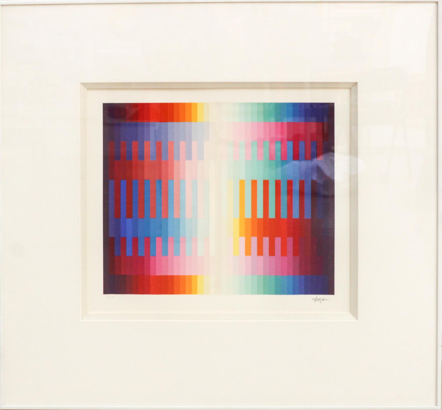 Yaacov Agam, (American, b. 1928), Magic Rainbow V, 1980