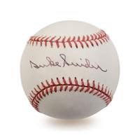 A Group of 33 Duke Snider Signed Baseballs,