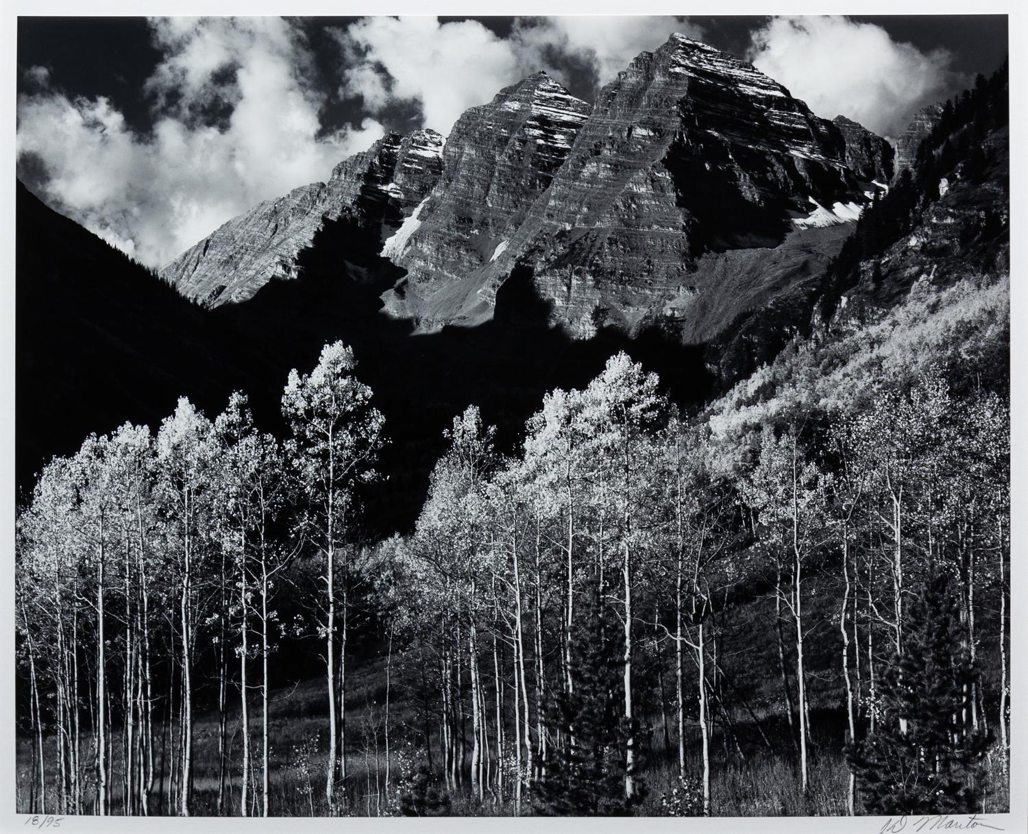 JD Marston, (American, 20th/21st century), Maroon Bells - Fall