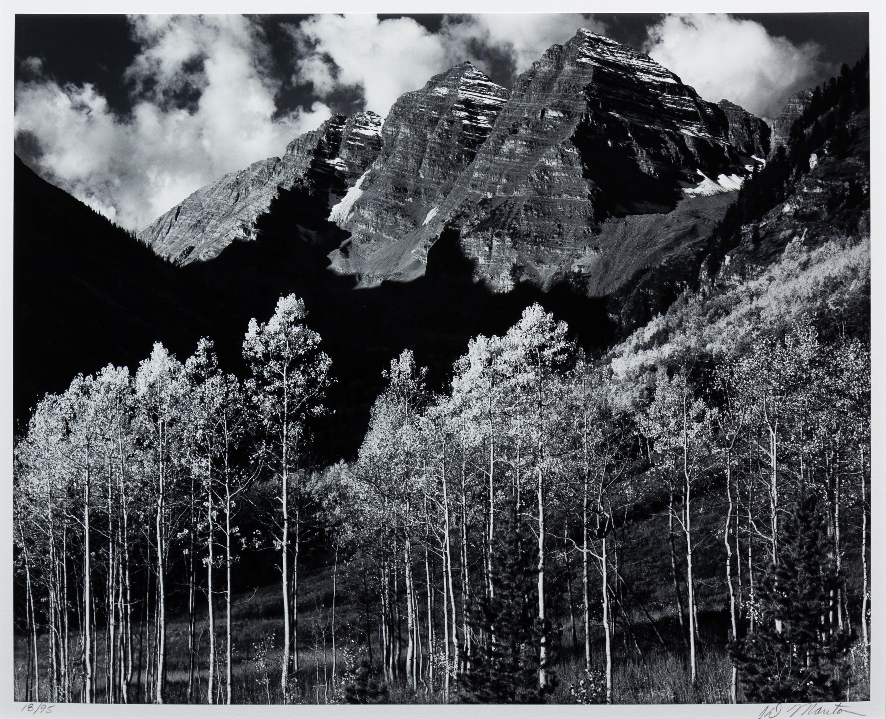 JD Marston, (American, 20th/21st century), Maroon Bells - Fall