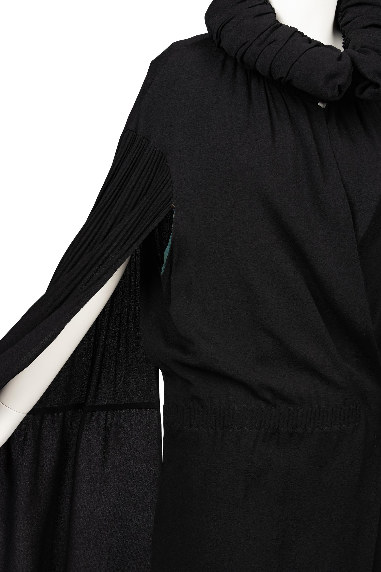 Three Flapper Items: Two Dresses, One Cape, 1920-30s