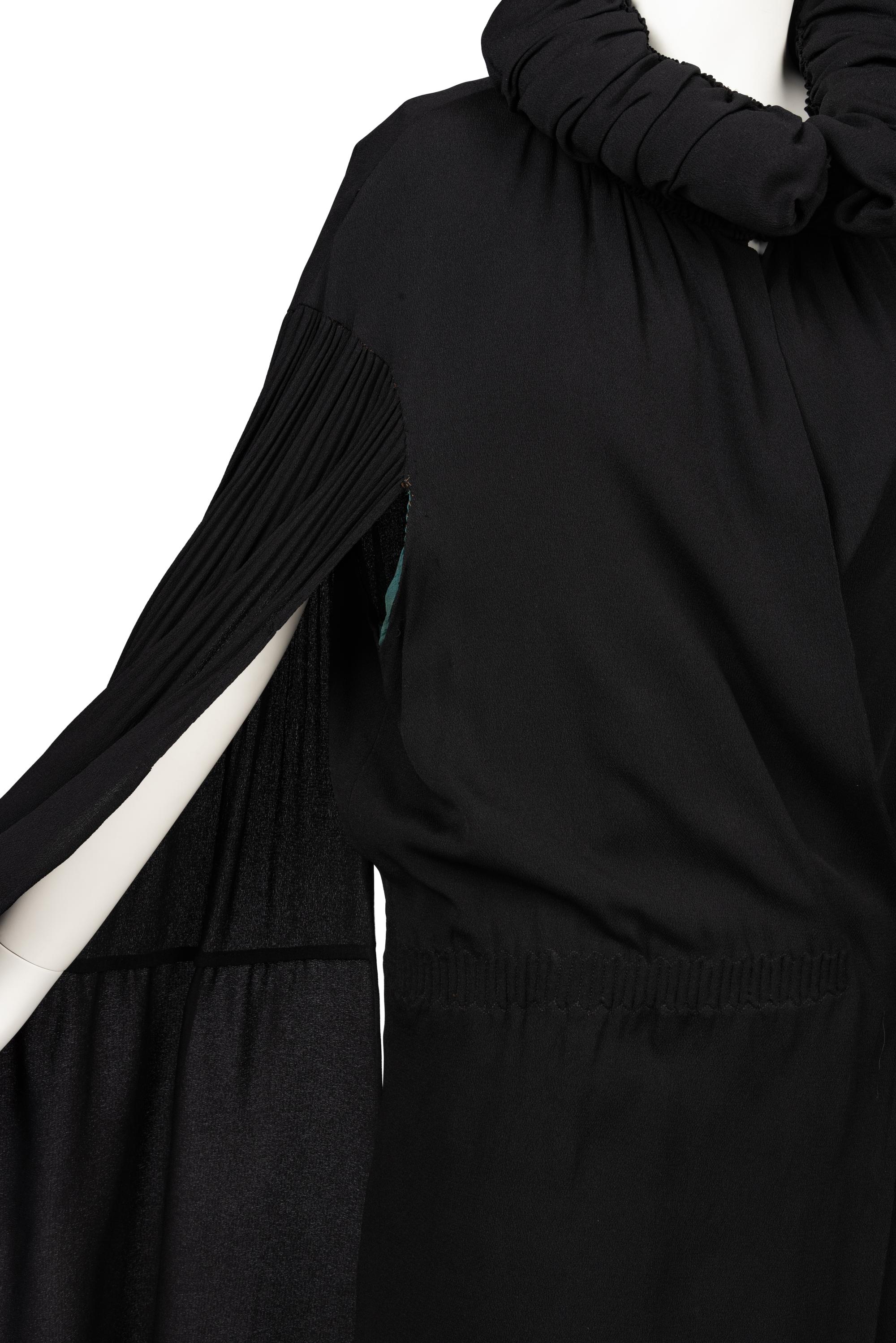Three Flapper Items: Two Dresses, One Cape, 1920-30s