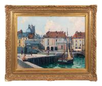 Un port en Normandie