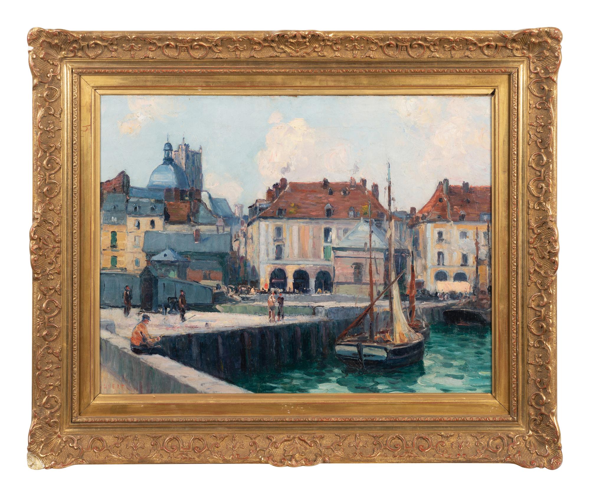 Un port en Normandie