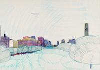 The Skyline of Chicago, 1986, S. Michigan Av.