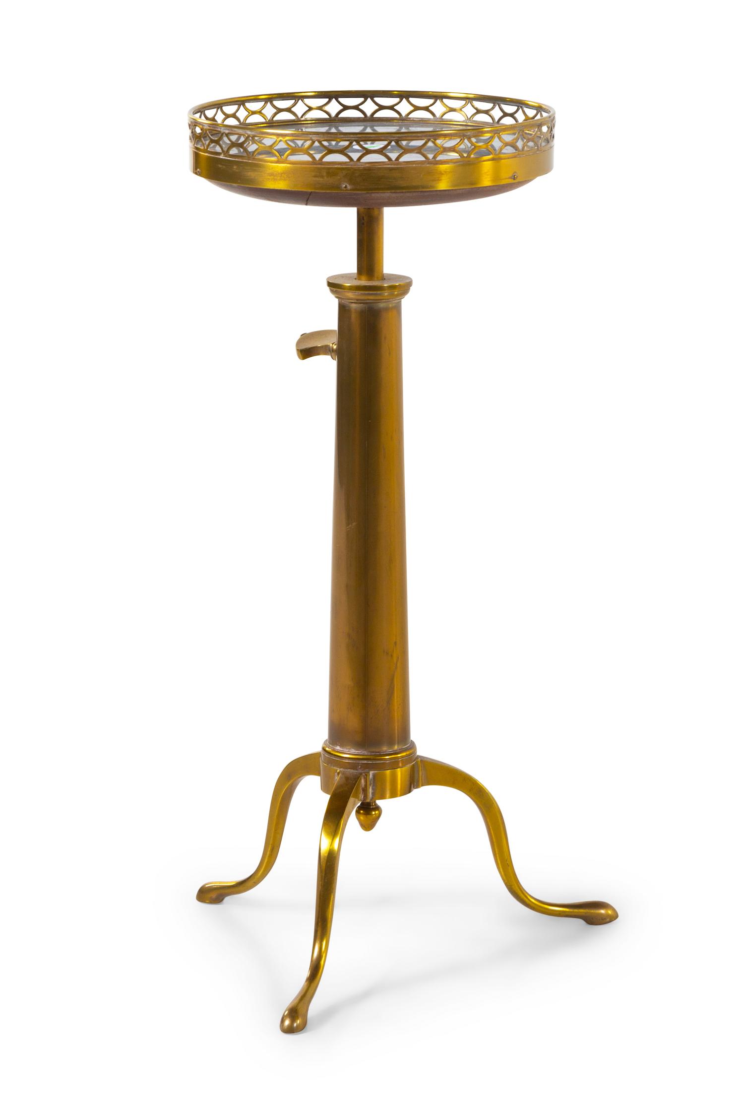 A French Brass Guéridon