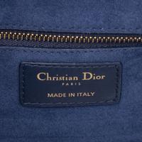 CHRISTIAN DIOR, NAVY DIORADDICT FLAP BAG