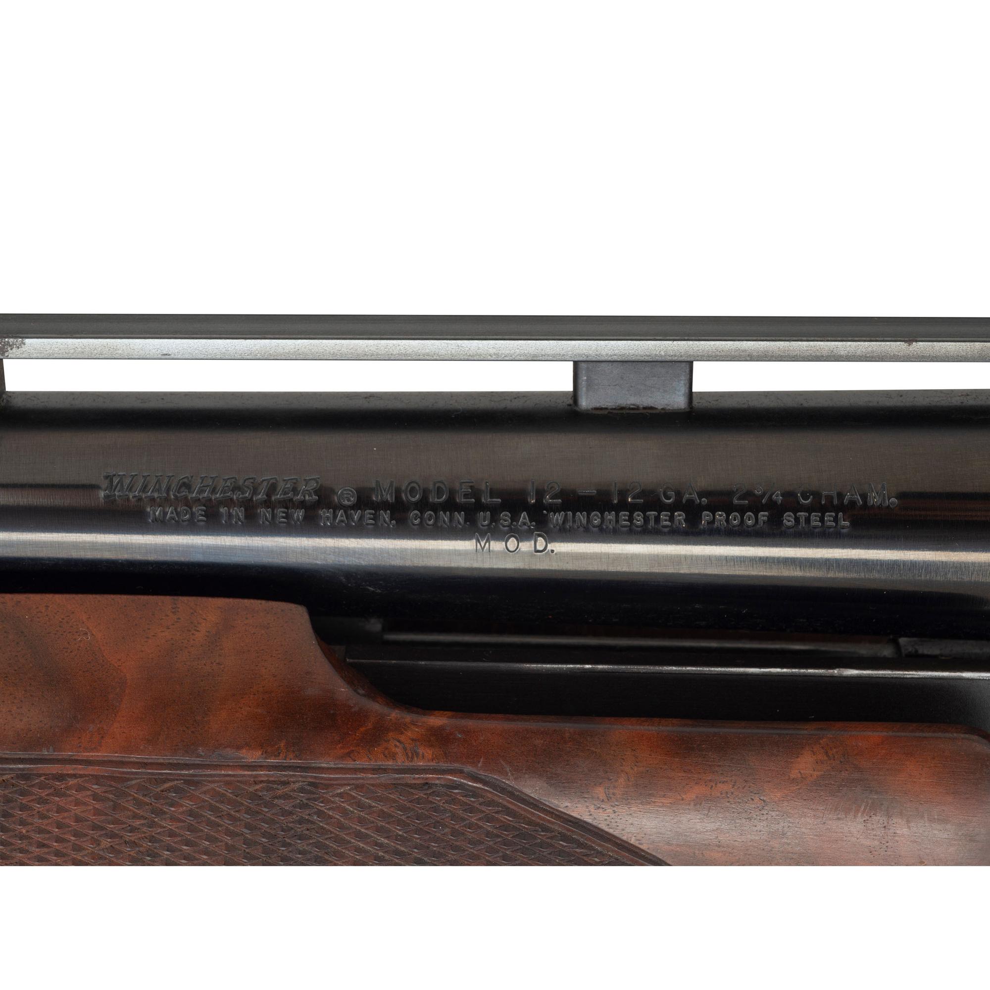 *Winchester, Model 12, Deluxe with Cutts Compensator