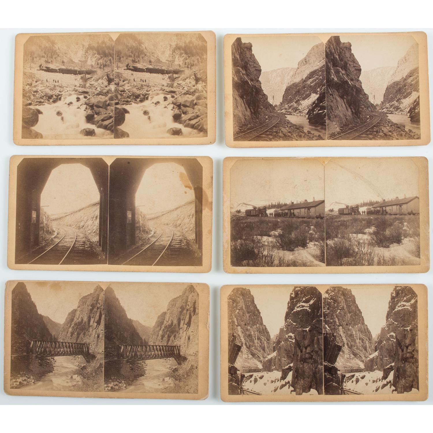 Colorado Stereoviews by T.C. Miller, Featuring Railroad Views