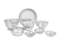 Eight American Silver Table Articles