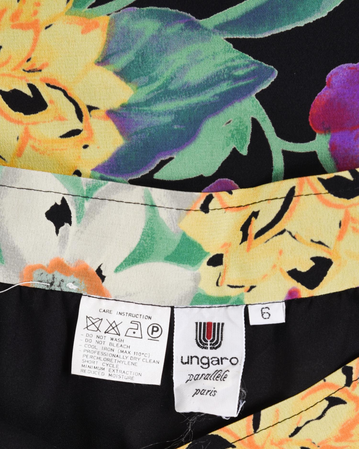 Eleven Designer Items: Five Tops and Five Skirts by Emanuel Ungaro and One Christian Lacroix Top, 1980s-90s
