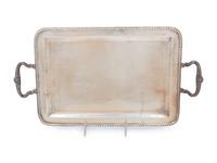 A Mexican Silver Tray