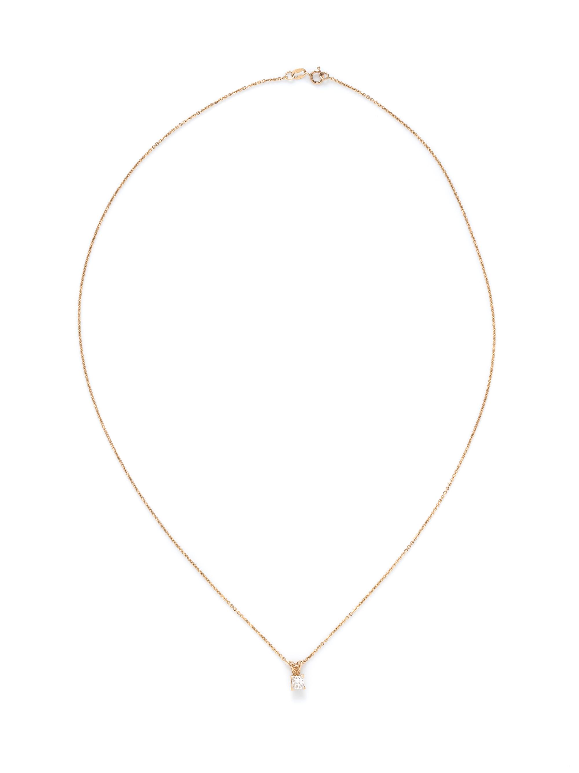 COLLECTION OF YELLOW GOLD AND DIAMOND JEWELRY