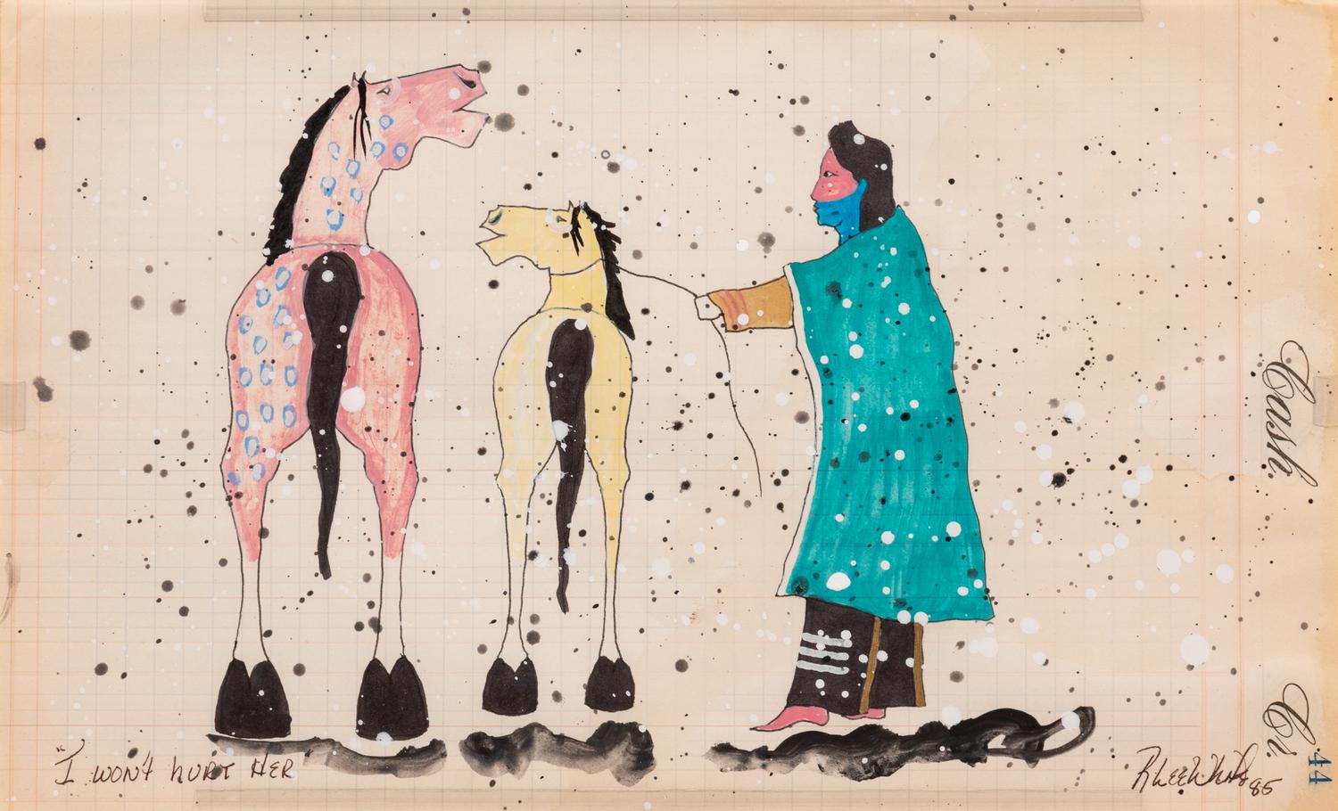 Paintings on Ledger