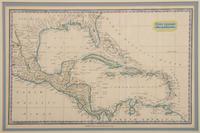 [CENTRAL AMERICA] Three maps of the Southeastern United States, the Caribbean, and Central America.