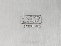 A Set of Twelve American Silver Bread Plates, Ensko, New York, NY, First half 20th century, each of circular form with a stepped border