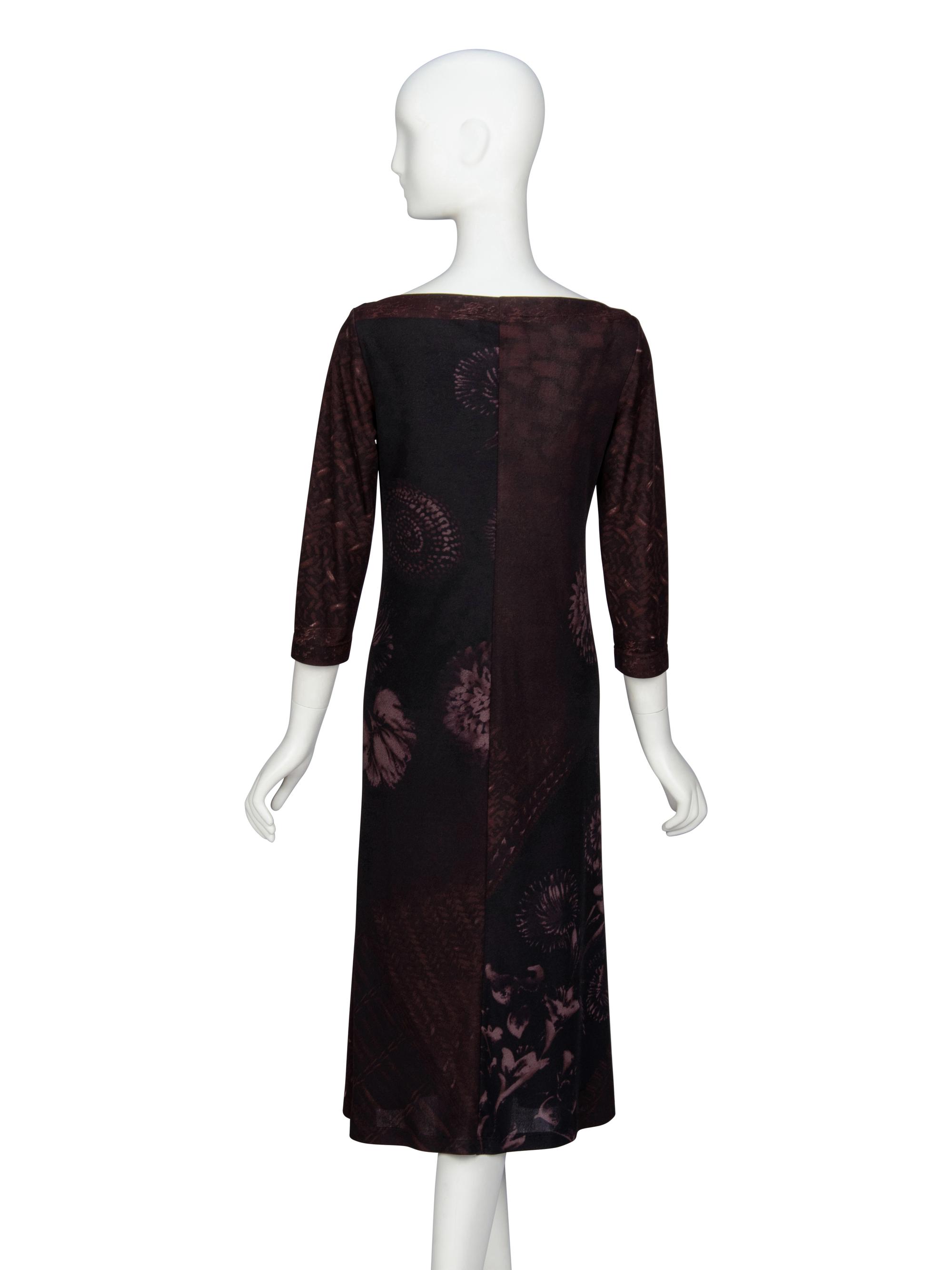 Etro, Black Jersey Knit Dress