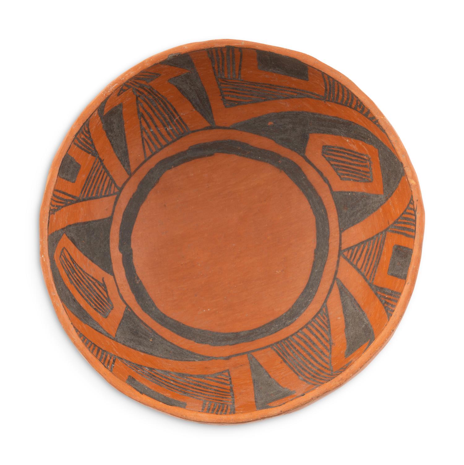 Ancestral Pueblo Redware Pottery Bowls