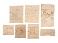 [SHIPPING & COMMERCE]. Documents and correspondence involving a Massachusetts sea captain.