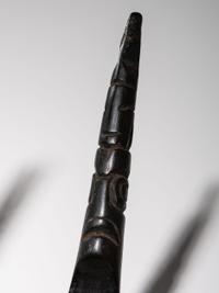 Collection of Northwest Coast Carved Totemic Spoons