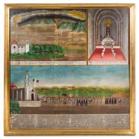 Artist Unknown, (Mexican, 19th Century), Retablo Milagroso