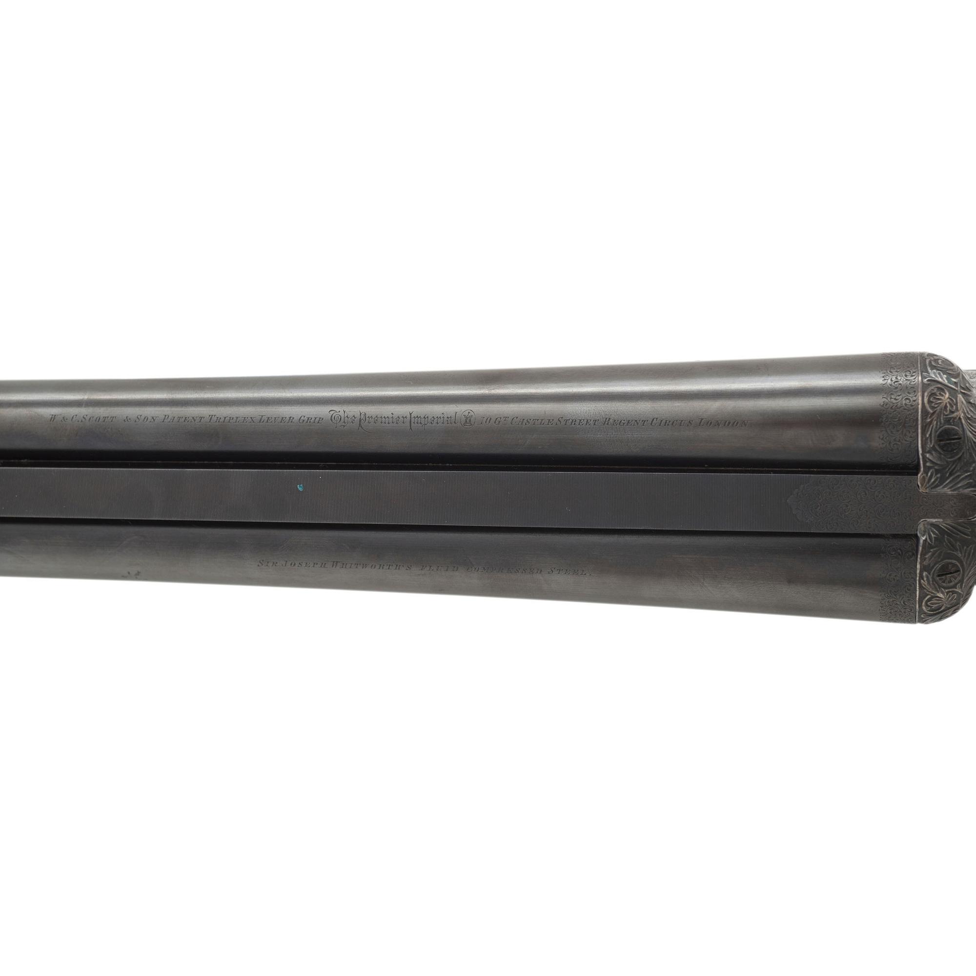 W & C. Scott & Son "The Premier Imperial" SxS Hammerless Shotgun