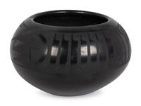 Blackware Pottery Jar 1943-1956