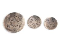 Peshlakai Family Miniature Silver Dishes