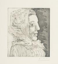 Buste de Femme avec Fichu , 1939