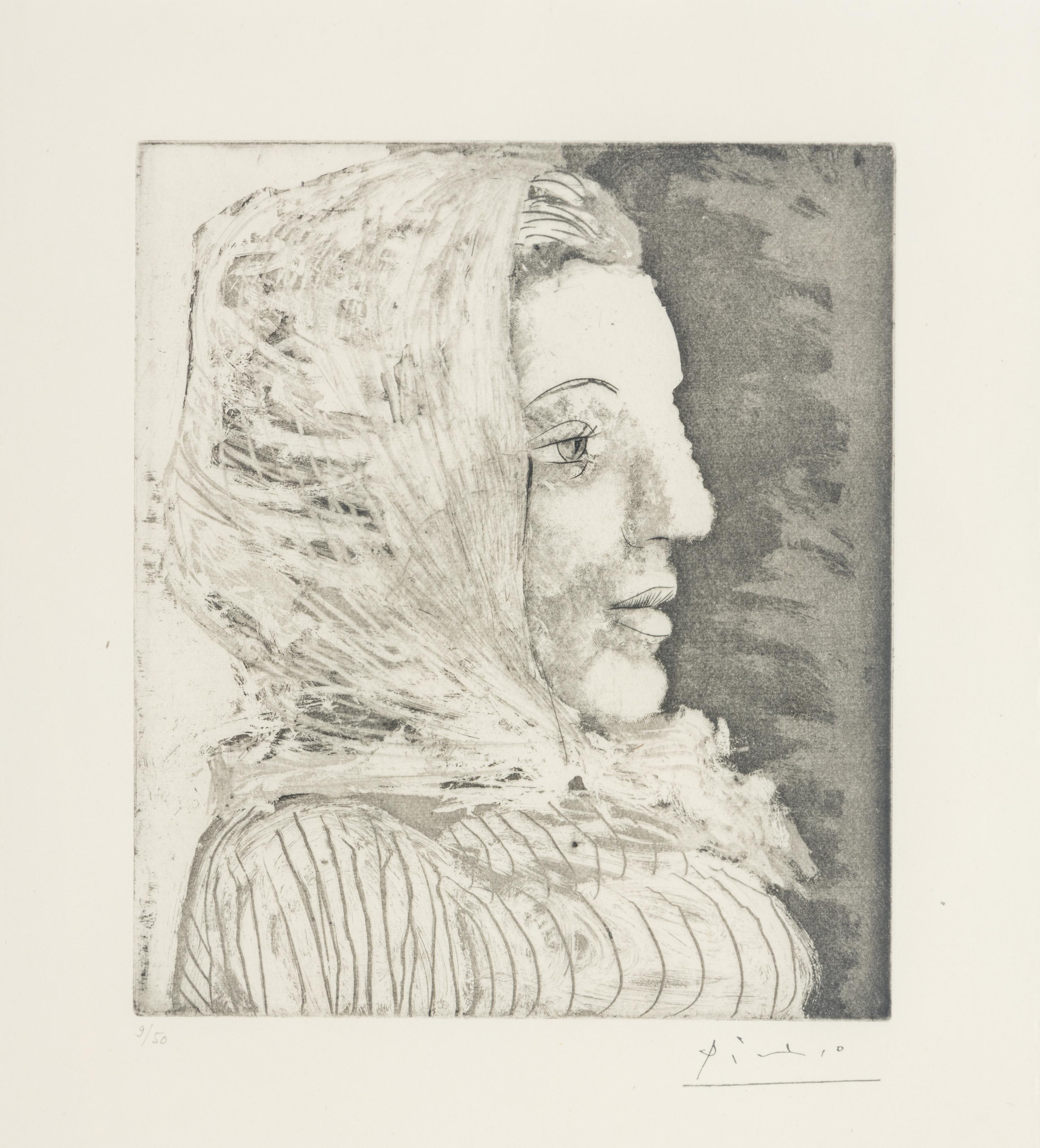 Buste de Femme avec Fichu , 1939