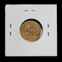 A United States 1909 Indian Head $5 Gold Coin