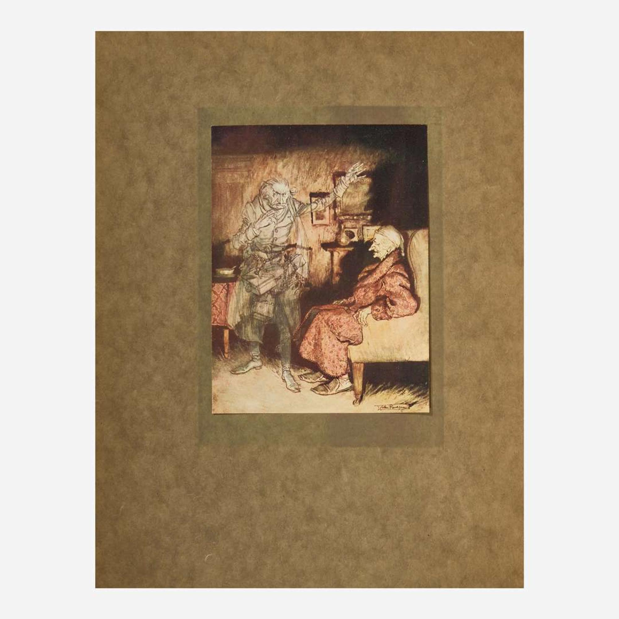 [Children's & Illustrated] [Rackham, Arthur] Dickens, Charles A Christmas Carol
