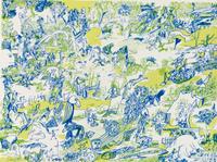 John Himmelfarb, (American, b. 1946), What they Were, Regression, Whirled Map, and Actually Doing