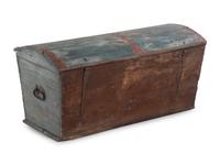 A Northern European Painted Trunk