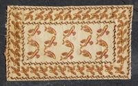 A Needlepoint Rug 53 x 33 inches. — 20TH CENTURY