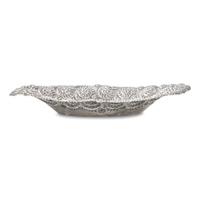 An American Aesthetic Movement Silver Repousse Bread Dish