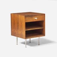George Nelson (American, 1908-1986) Thin Edge Nightstand, Herman Miller, USA, circa 1950s