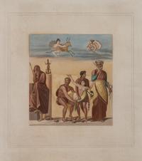 A Collection of Hand-Colored Engravings by Jules Frederic Bouchet Framed 20 3/4 x 16 3/4 inches. — (French, 1799-1860)