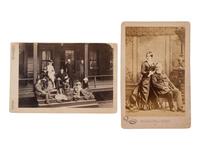 [GRANT, Ulysses (1822-1885)]. -- [HAYES, Rutherford B. (1822-1893)]. Two cabinet cards of the presidents, comprising:
