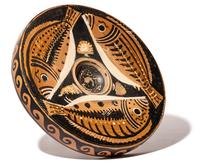 An Apulian Red-Figured Fish Plate