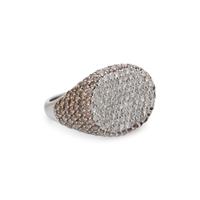 SONIA B., DIAMOND AND COLORED DIAMOND RING