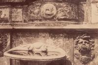 A group of five photographs depicting the grounds of Versailles ( Cours d'Honneur, Versailles , 1901; La Vénus accroupie, par Coysevox (Versailles) , 1902; Versailles - Bassin de Neptune, 1902; Versailles - l'Orangerie, 1903; Grand Trianon - le Buffet , 1906)