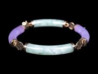 A Collection of Chinese Jadeite Bracelets