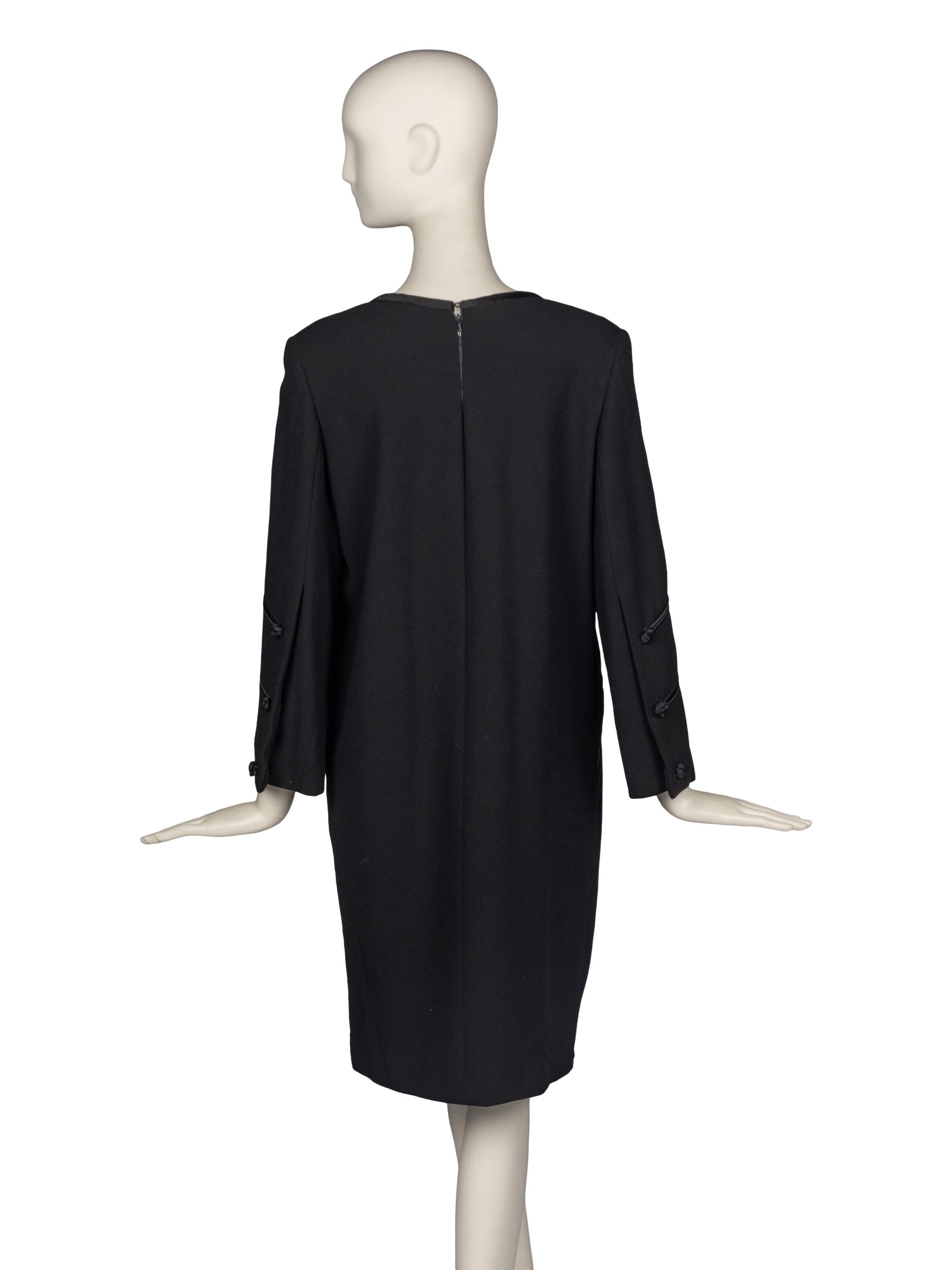 Galanos Black Dress