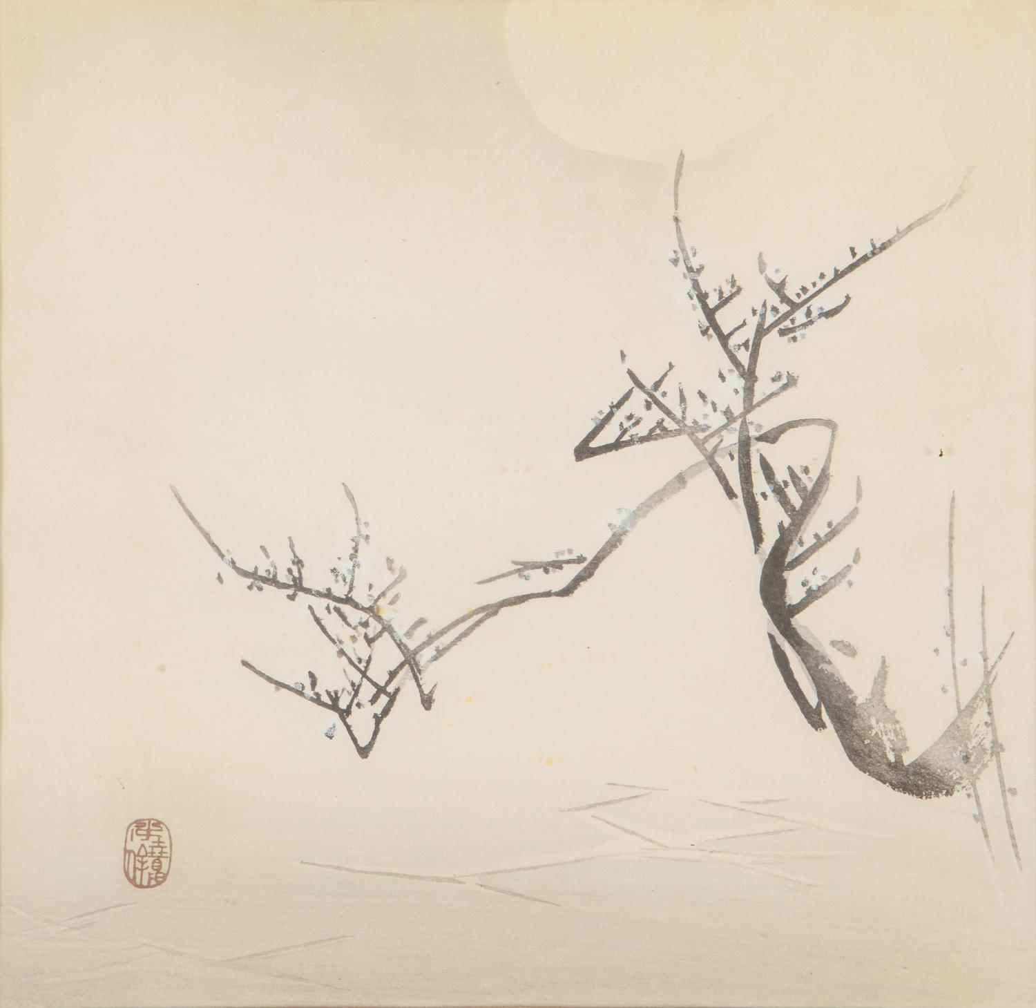 Two Japanese Woodblock Prints