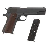 **Mid-1943 Production Remington Rand Model 1911A1 Pistol in Pasteboard Shipping Box with Two Magazines