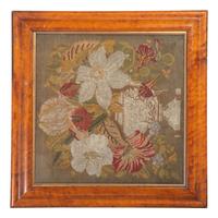 Three Framed Needlework Pictures