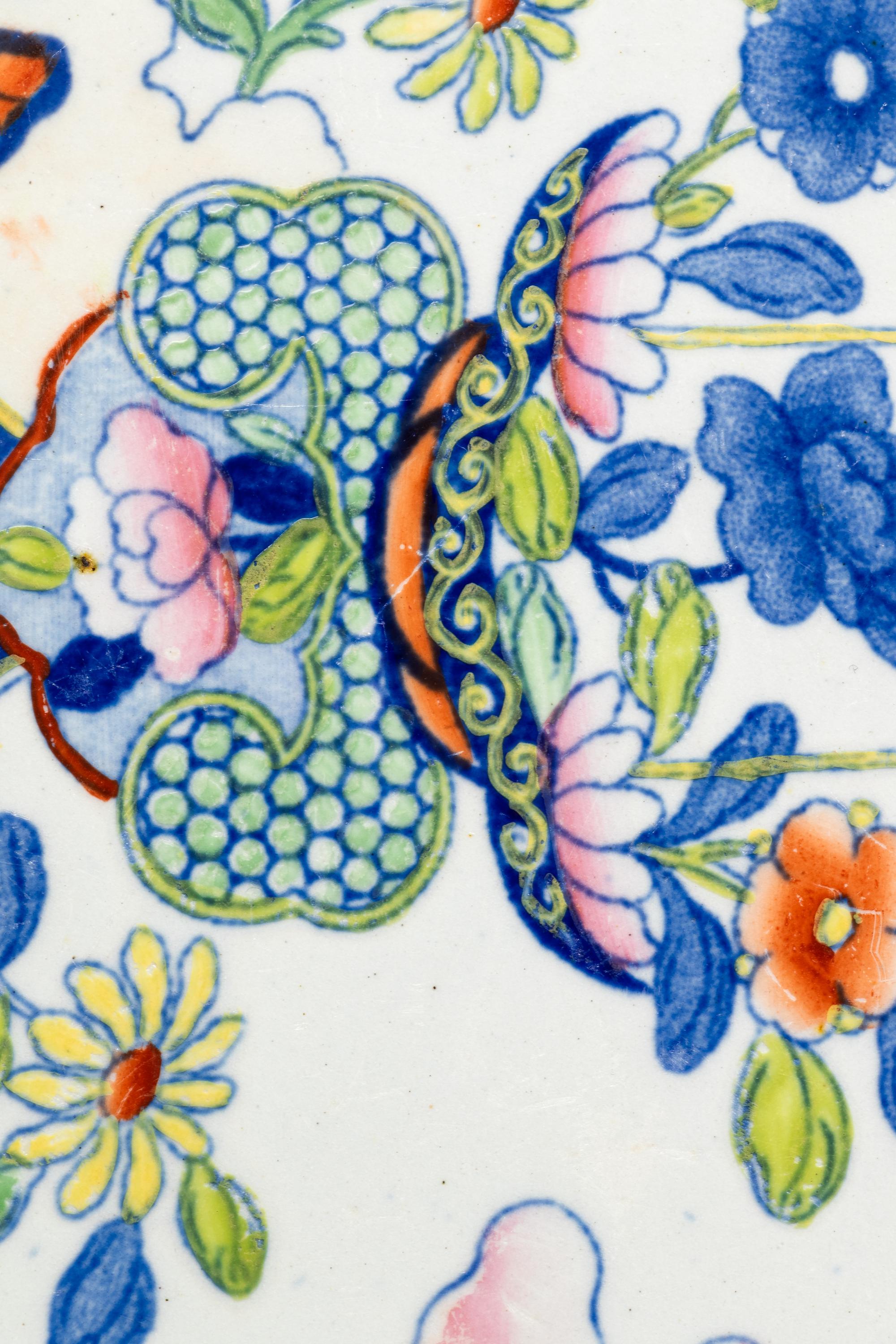 A Mason’s Bamboo Ironstone Dinner Service
